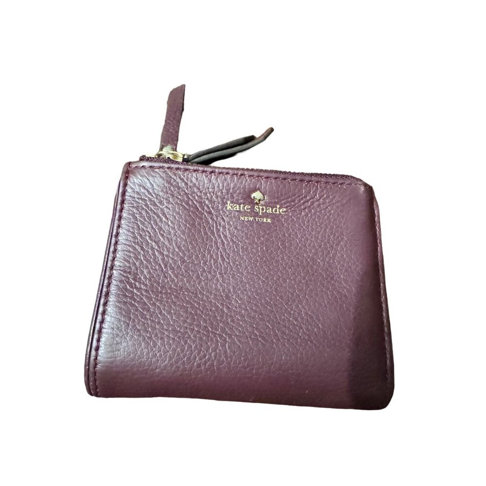 Kate Spade Womens Small Zip Snap ID Card Bifold Staci Wallet